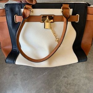 Multi-colored Leather Purse
